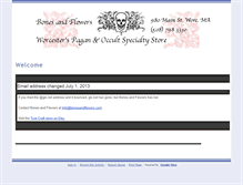 Tablet Screenshot of bonesandflowers.com